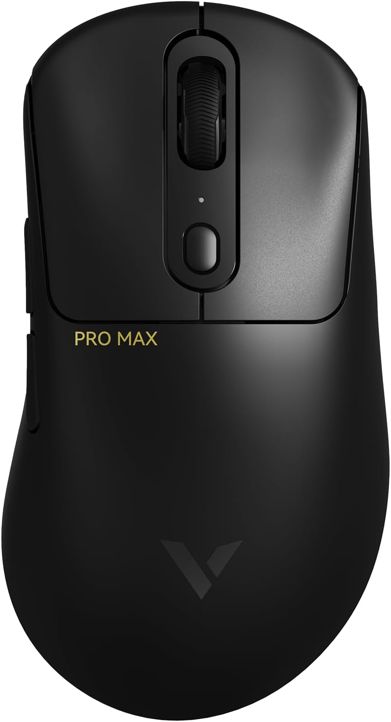 RAPOO Wireless Gaming Mouse VT3PRO MAX - 30000 Independent X/Y DPI, 8Khz Polling, PAW 3950 Ultimate Optical Gaming Mouse for PC Laptop, 1+8 Programmable Buttons, 59G Lightweight, 200-Hour Battery Life