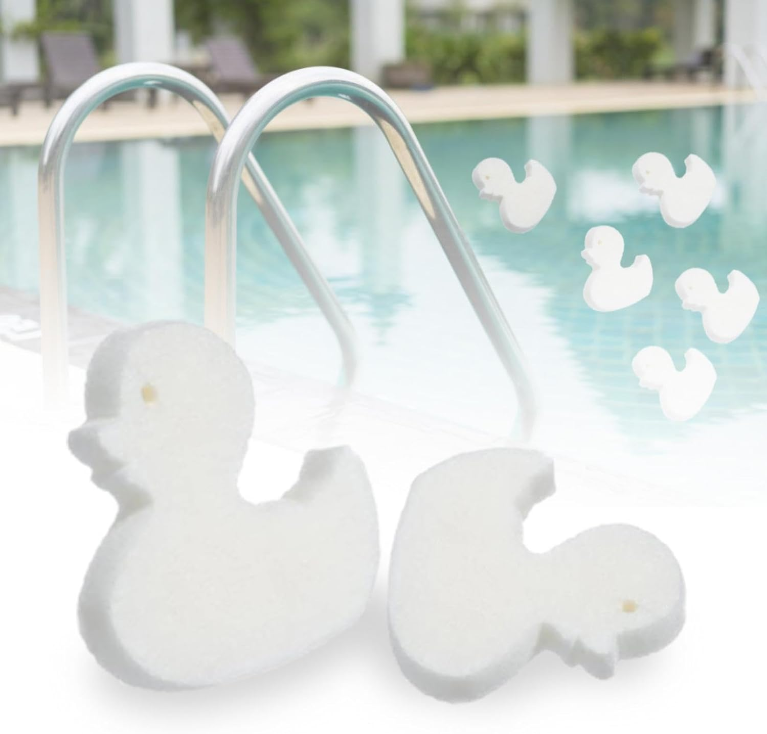 Pool Oil Sponge, Oil Absorbing Scum Sponge, Hot Tub Duck Scum Sponge, Powerful Swimming Pool Oil Absorber Household Cleaning Tools for Friends, Families, Neighbors, Children