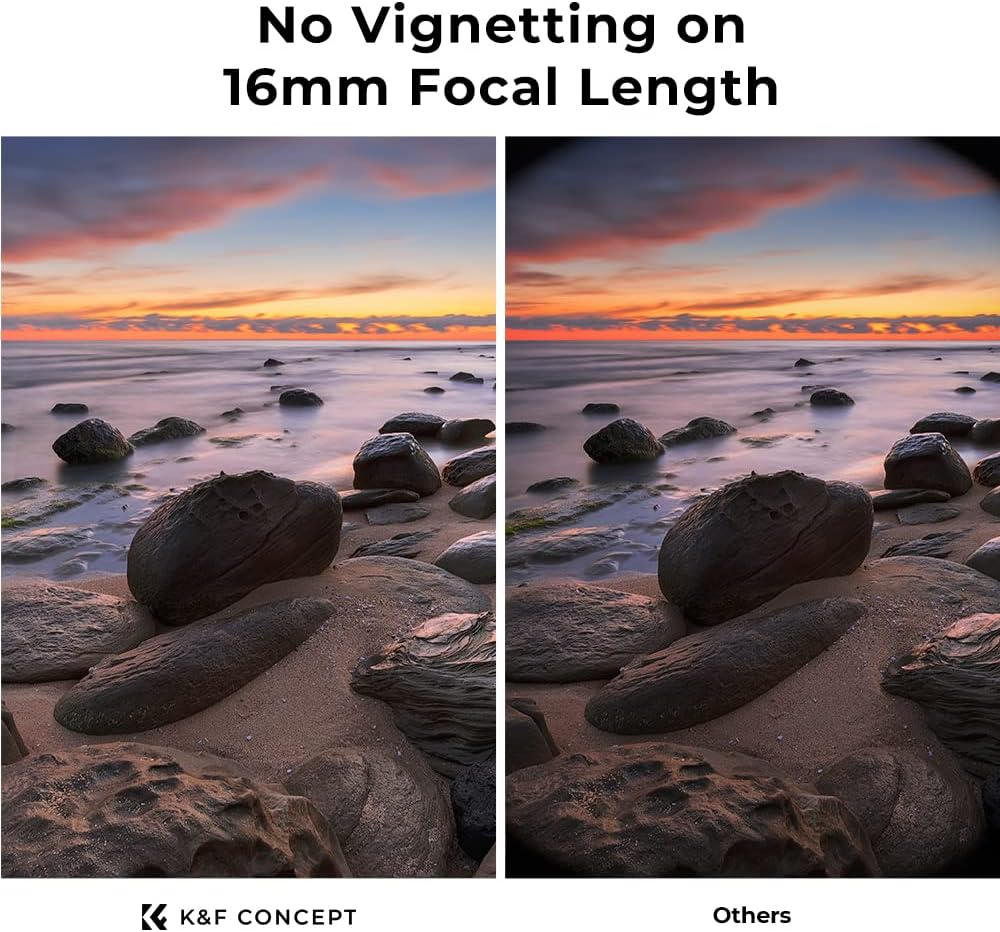 K&F CONCEPT 40.5Mm Variable ND2-ND400 ND Lens Filter (1-9 Stops) for Camera Lens, Adjustable Neutral Density Filter with Microfiber Cleaning Cloth (B-Series) image number 6