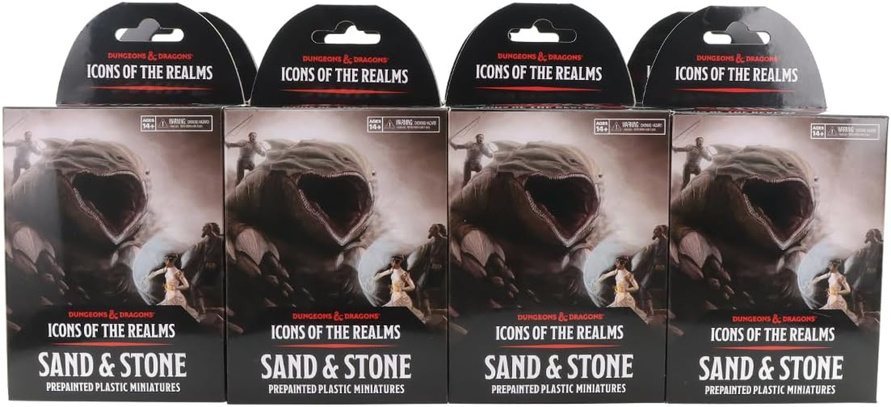 Wizkids D&D Icons of the Realms - Sand & Stone Booster Brick image number 5