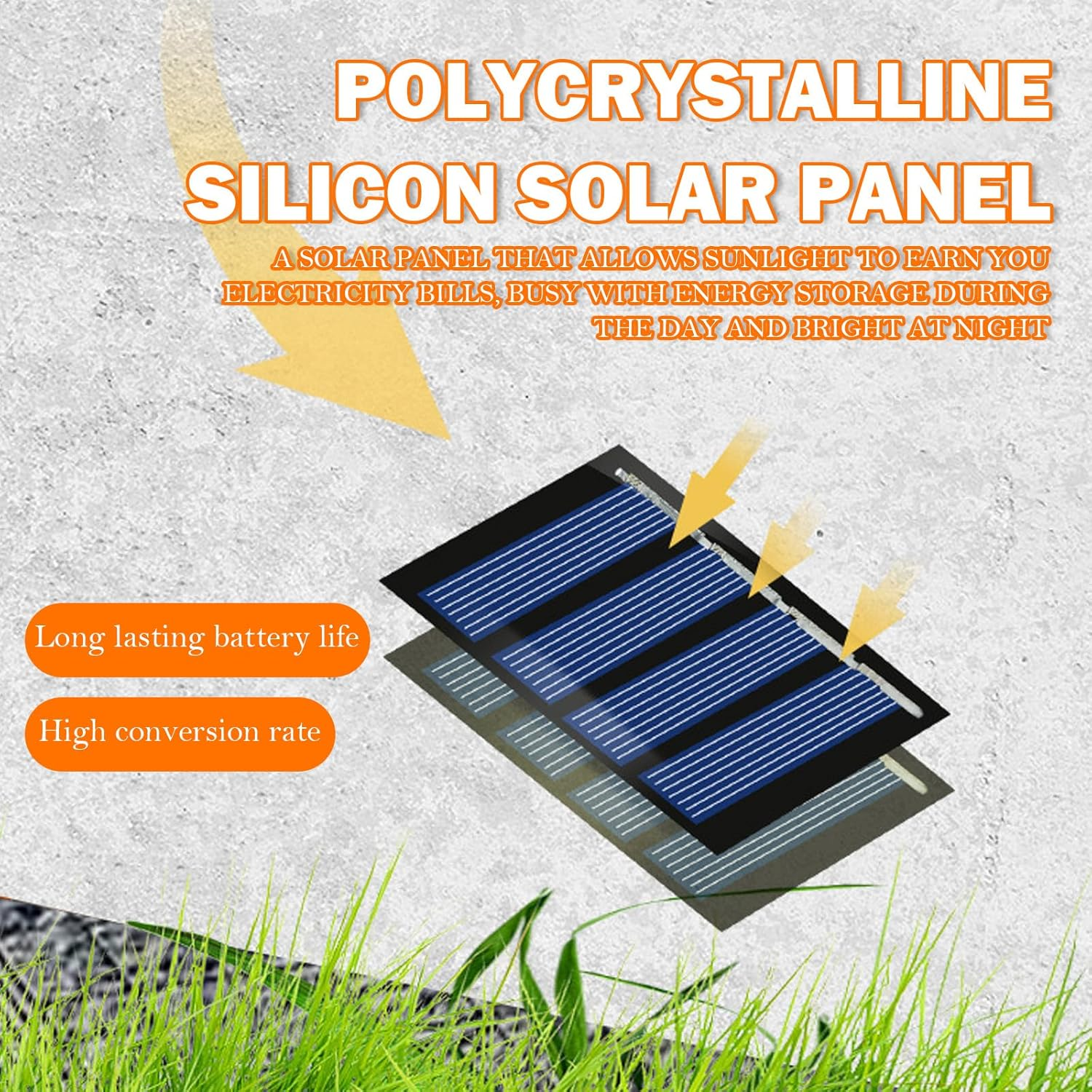 Taimeimao Solar Pool Lighting, 6 Pieces Solar Pool Lighting, LED Pond Lighting, Waterproof Pool Light, Multicoloured Pool Accessories, for Swimming Pool, Fence, Yard, Patio, Outdoor Decoration image number 5