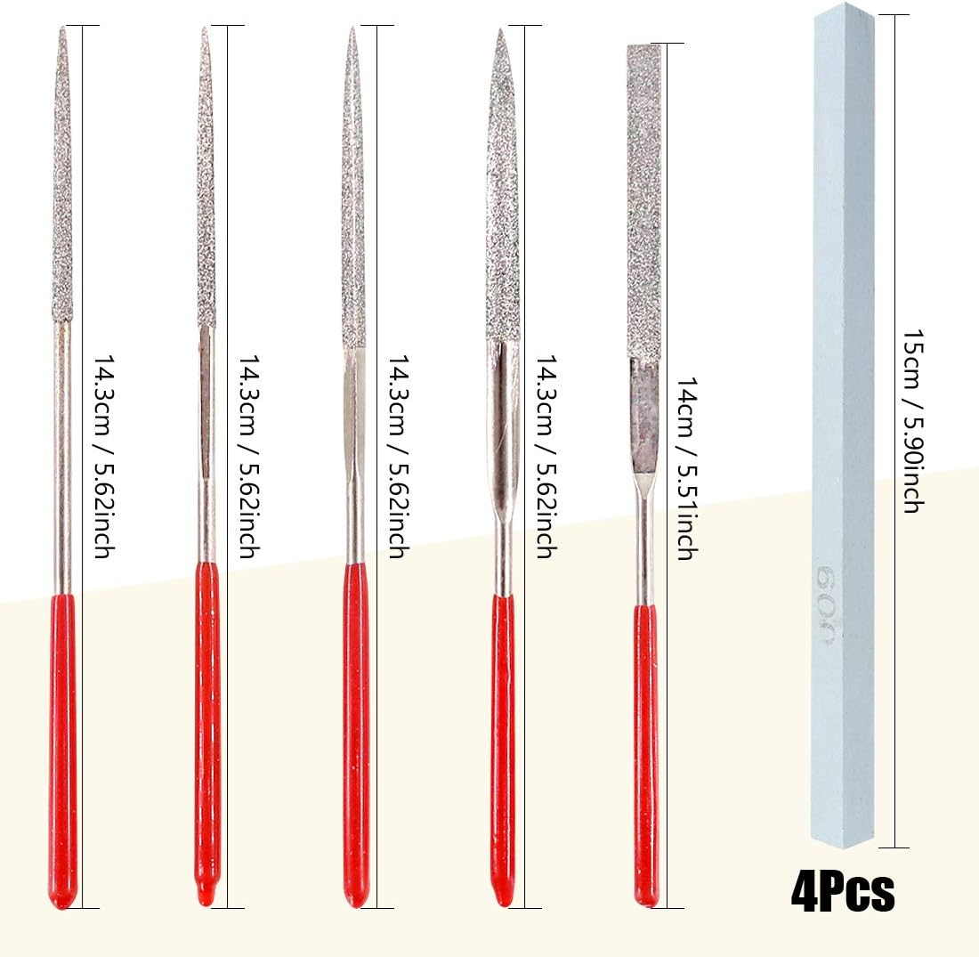 Swpeet 55Pcs Gundam Modeler Basic Tools with Duty Plastic Container, Professional Gundam Model Tools Kit Perfect for Model Kit Building Beginner Hobby Model Assemble Building(Gundam Kit - 11) image number 3