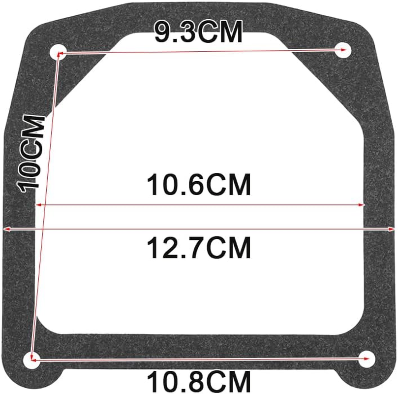 Ecsing 4Pcs Lawn Mower Engine Valve Cover Gasket Stamped Steel Cover Head Gasket Compatible with Kohler 7000 Model Engines with Stamped Steel Valve Covers image number 4