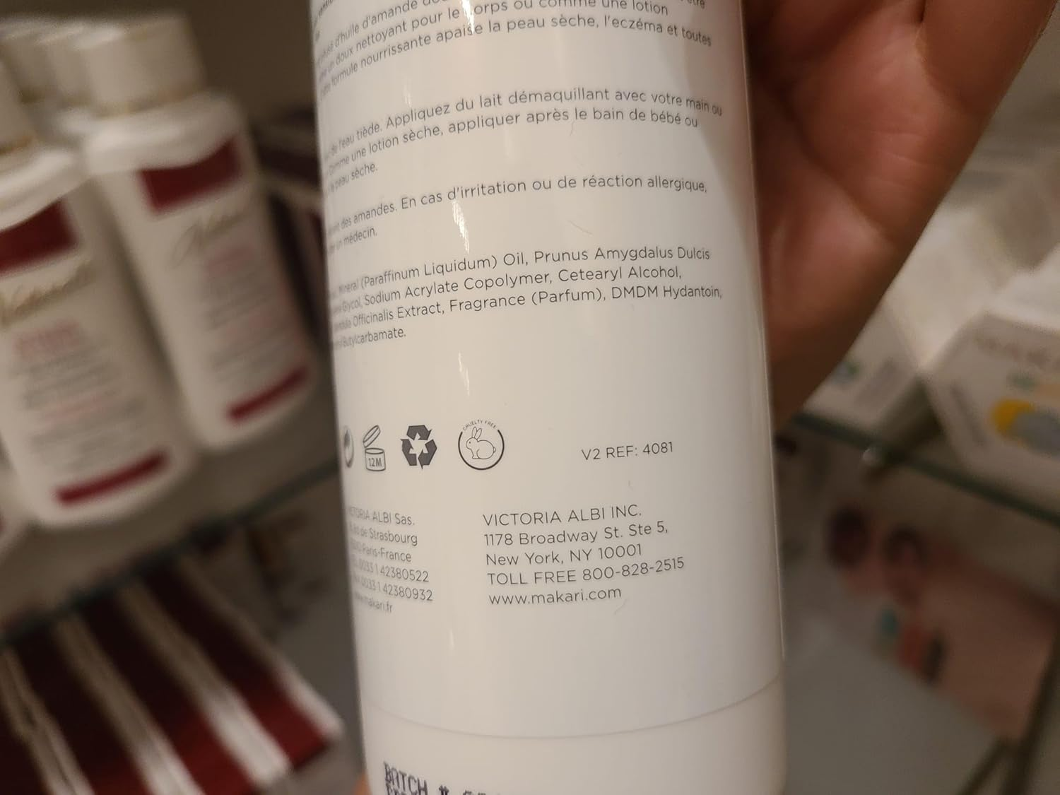 Makari Bebe Cleansing Milk 33.80 image number 3