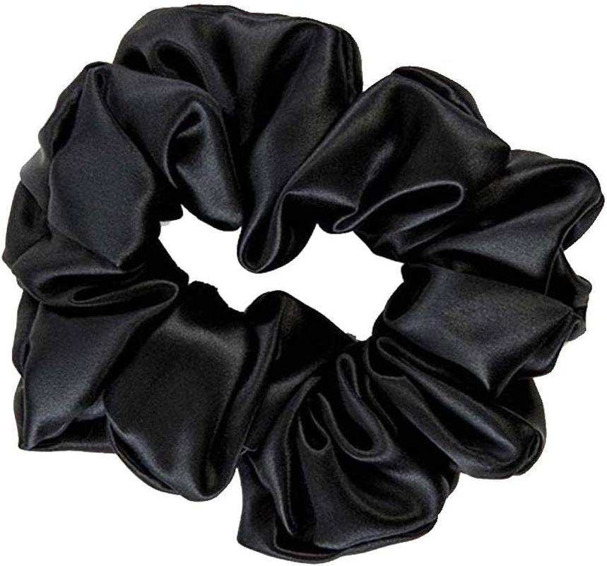 THXSILK Hair Silk Scrunchies Elastic Hair Bands Scrunchy Hair Ties Ponytail Ropes for Women Hair Accessories &ndash; 10 Colors