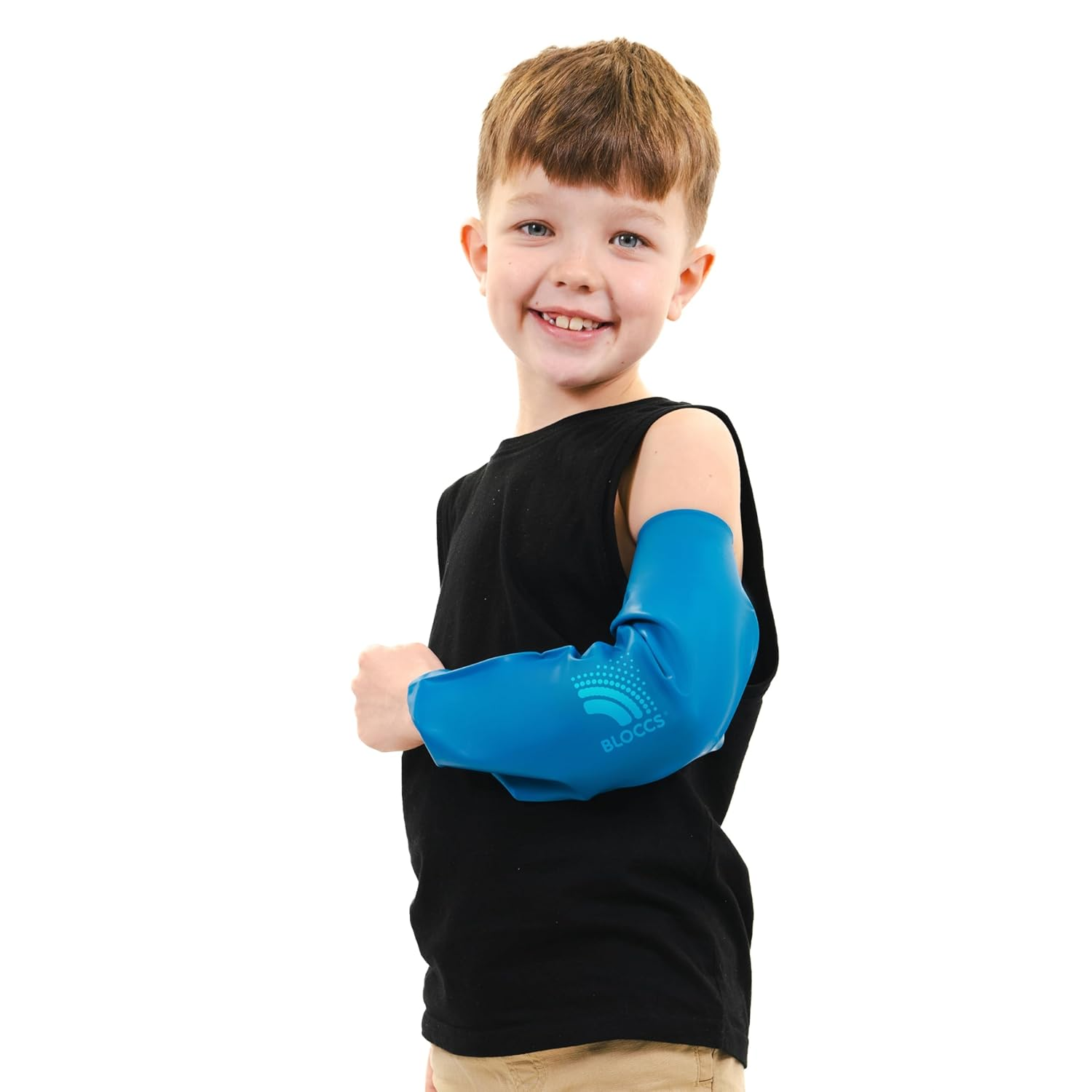 Bloccs Waterproof PICC Line Cover. Elbow Protector, Child (Small) image number 4