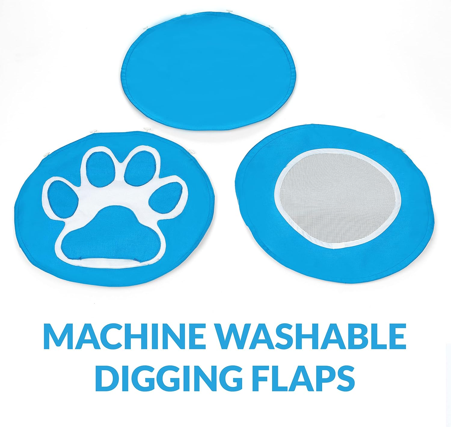 Ifetch Digging Toy for Dogs, Blue/White image number 1