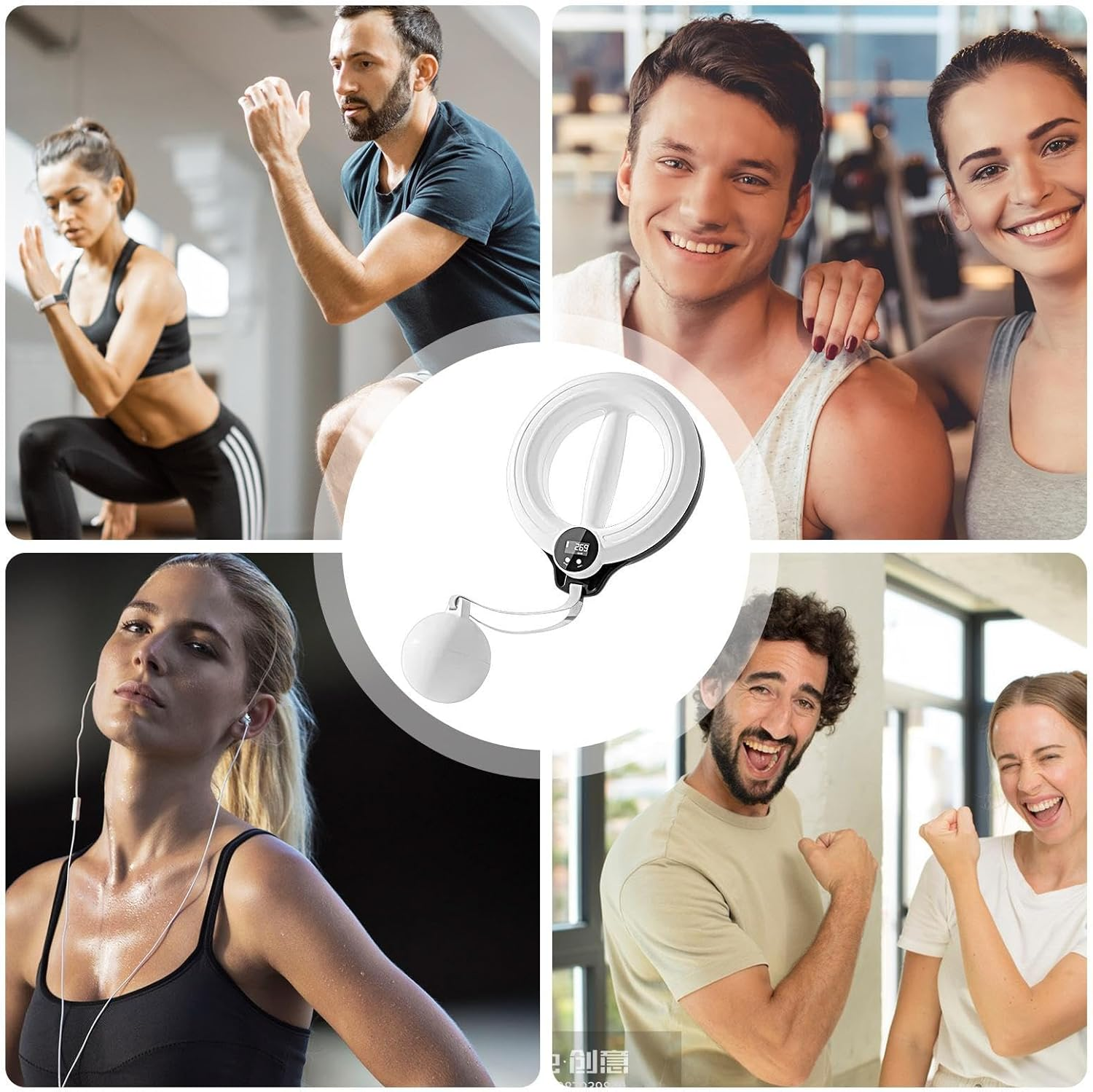 Arm Exerciser,360 Rotatable Arm Trainer Chest Workout | Home Gym Accessories 3 Modes Workout Equipment for Upper Body Muscle Women Men Office Travel Exercise Fitness