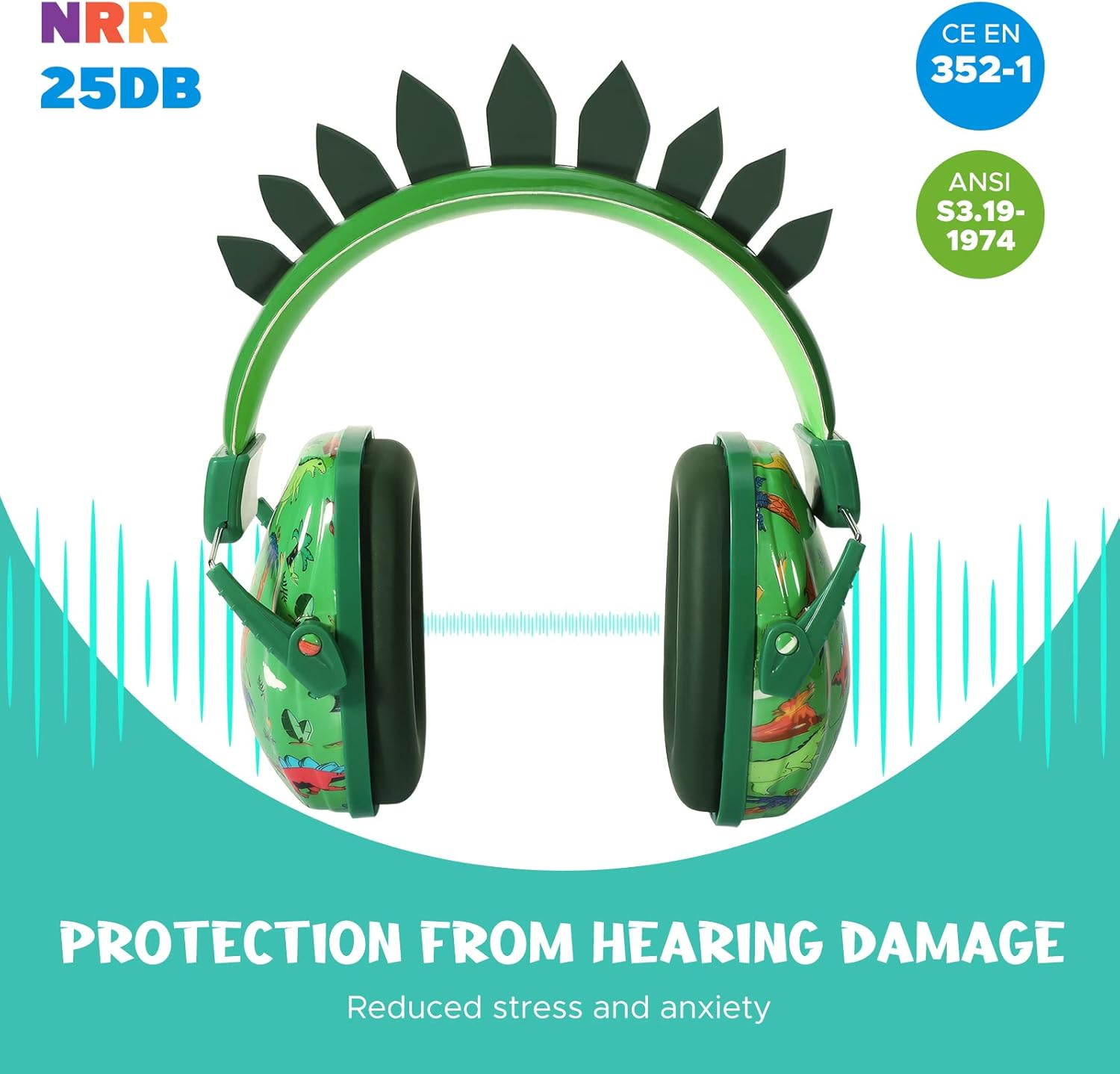 Homicozy Kids Ear Protection - Noise Cancelling Sound Proof Earmuffs/Headphones for Toddlers, Children & Adults image number 5