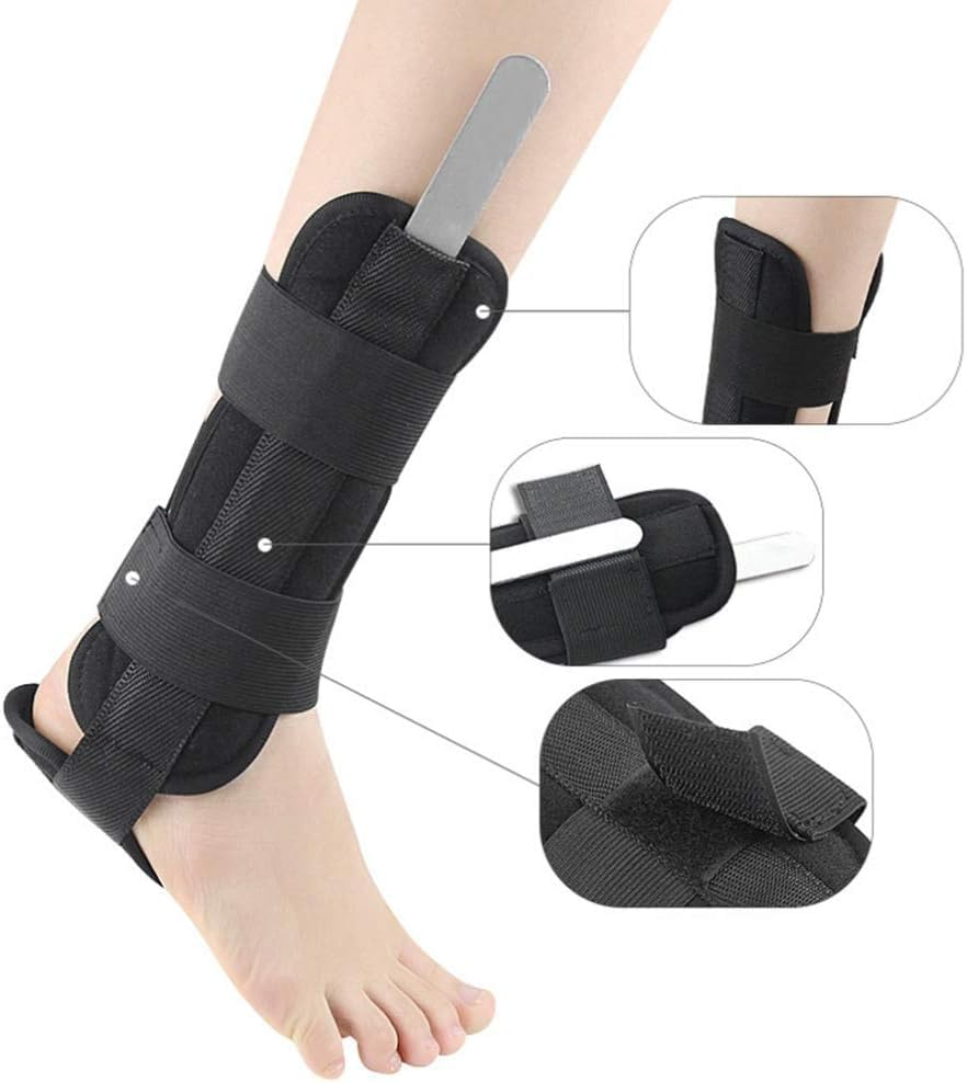 Ankle Brace,Ankle Splint for Injury Recovery & Tendonitis Relief,Ankle Support Brace, Adjustable Lace up Ankle Stabilizer Support image number 6
