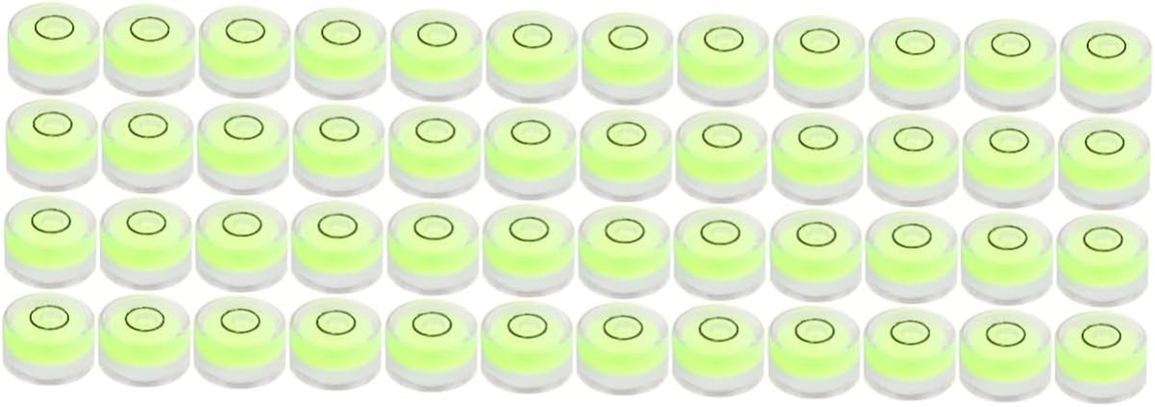 ARTIBETTER 16Pcs Circular Bubble Level Diameter Precision Leveling Tool Wearable and Accurate