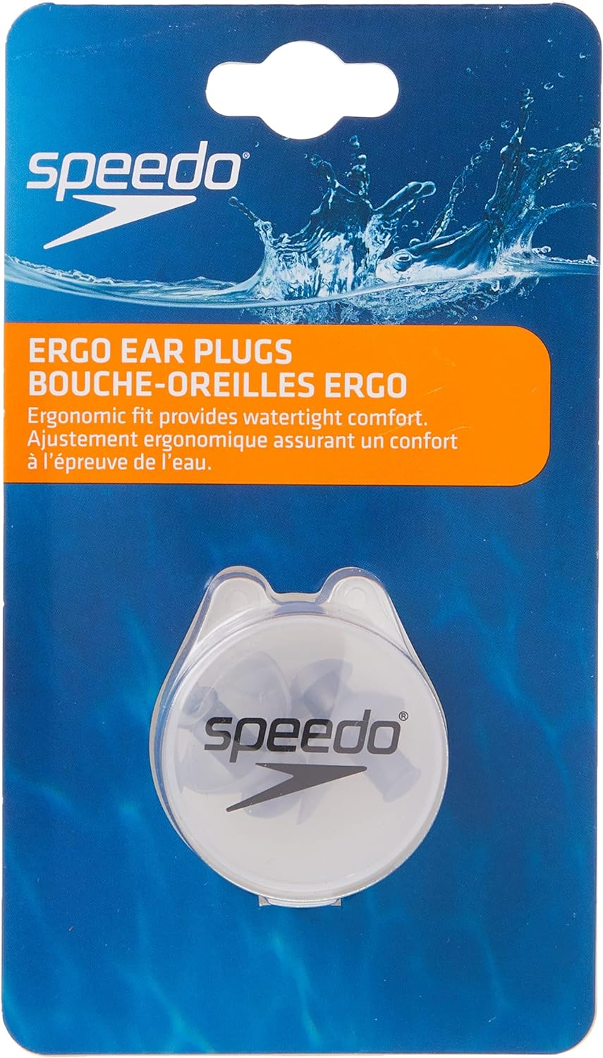 Speedo Unisex Swim Training Ergo Ear Plugs image number 6