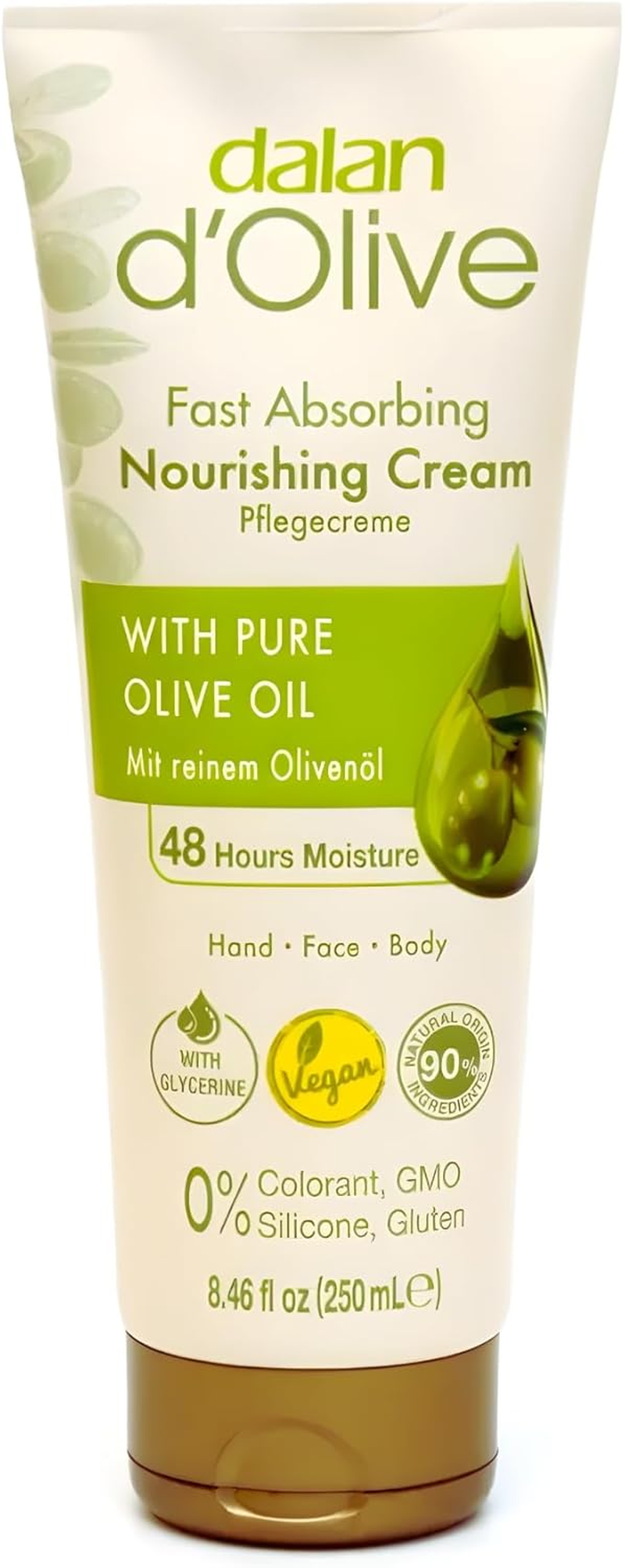 Dalan D'Olive Hand and Body Cream 250Ml image number 1