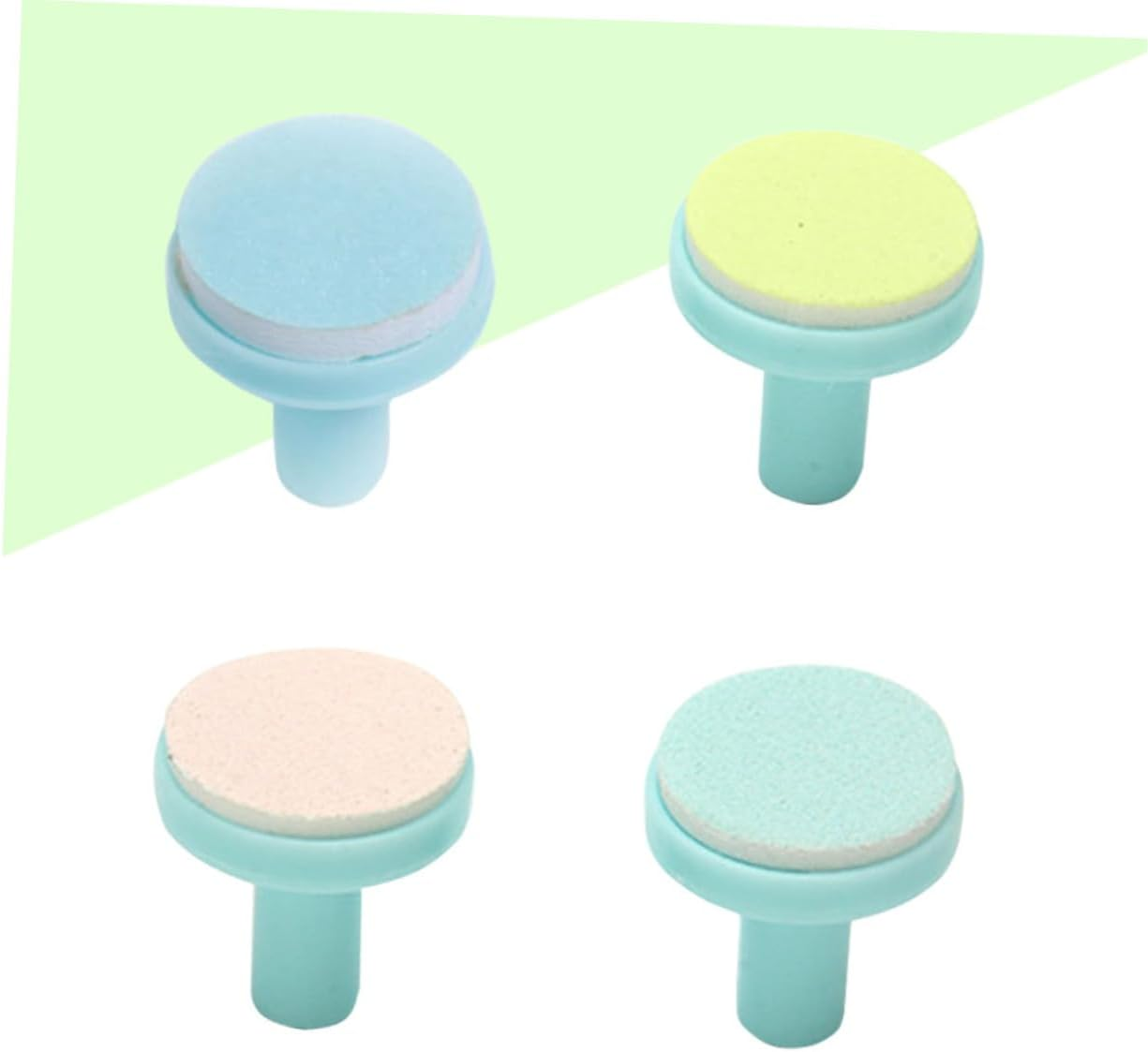 Beaupretty 4Pcs Nail Trimmer Replacement Pads Filing Discs Nail File Roller Heads Safe for Newborns Easy to Install image number 4