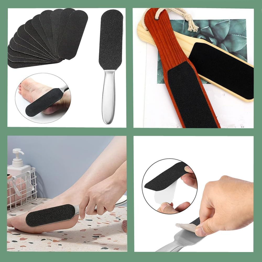 CAASFOOY Replacement for Pedicure, 20 Pieces Replacement for Pedicure File, Replacement for Pedicure, Replacement for Pedicure, Replacement for Pedicure Rasp image number 5