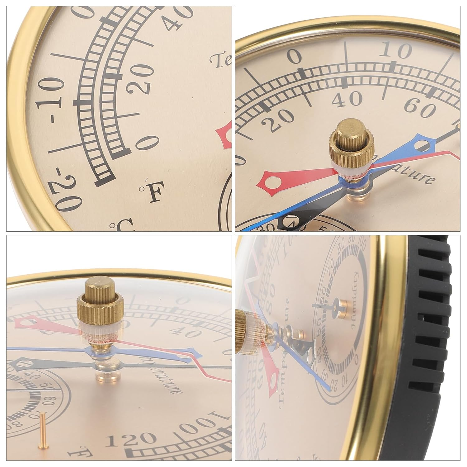 VICASKY Outdoor Thermometer Hygrometer Humidity Gauge for Greenhouses and Warehouses Wall-Mount Temperature and Humidity Sensor with Smooth Rounded Edges for Safe Use in Offices And image number 6