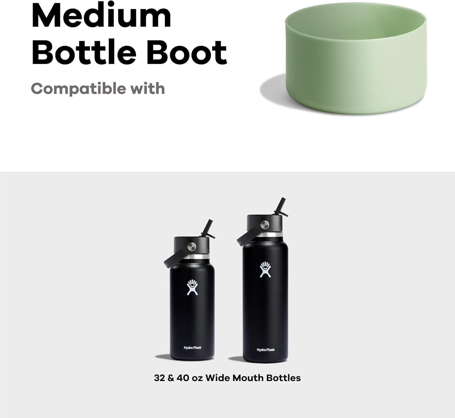 Hydro Flask Flex Boot - Accessory Silicone Water Bottle Protector - Dishwasher Safe, Bpa-Free, Non-Toxic image number 3