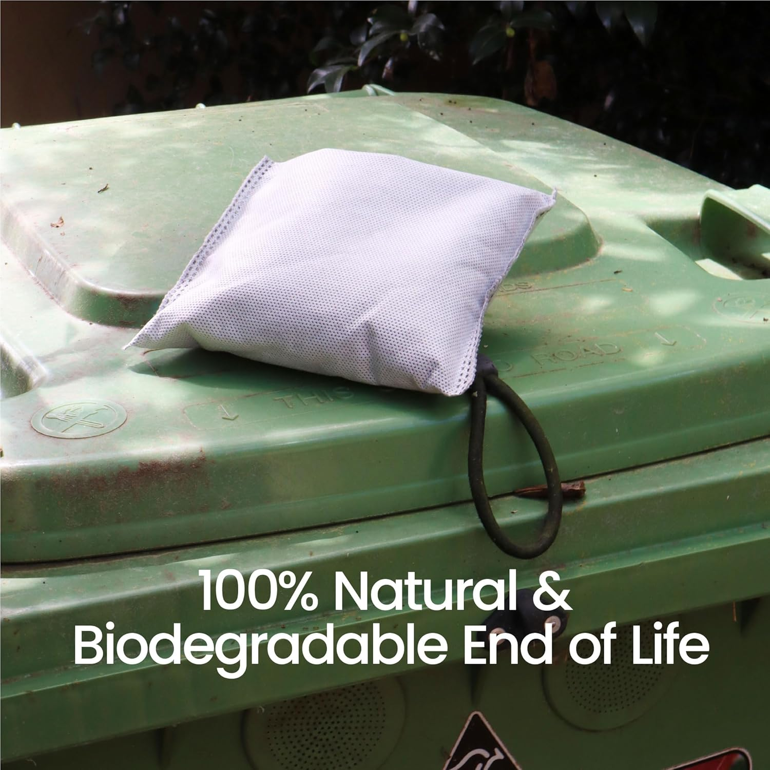 Eco Basics Drawer Deodoriser &ndash; Natural Bamboo Charcoal, Moisture & Odor Absorber, Reusable up to 1 Year, Eco-Friendly Freshness for Drawers, Cabinets, & Small Spaces, 16X14Cm image number 6