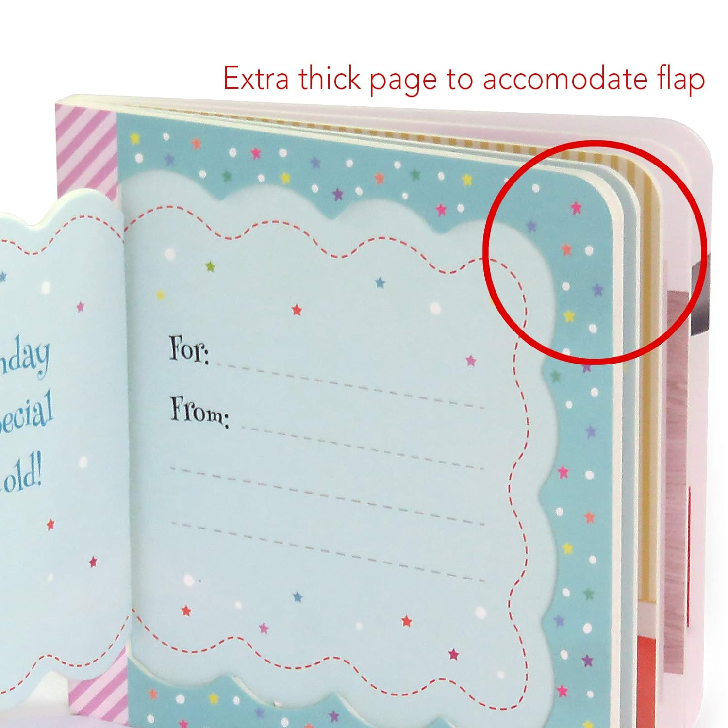 Now You Are One: Little Bird Greetings, Greeting Card Board Book with Personalization Flap, 1St Birthday Gifts for One Year Olds image number 4