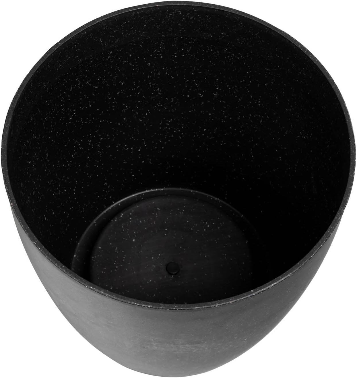 San Remo Pot Black Terrazzo 28Cm