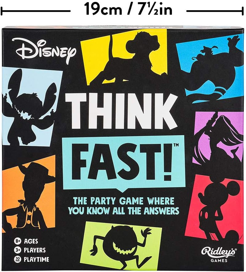 Ridley'S Disney Think Fast Party Game