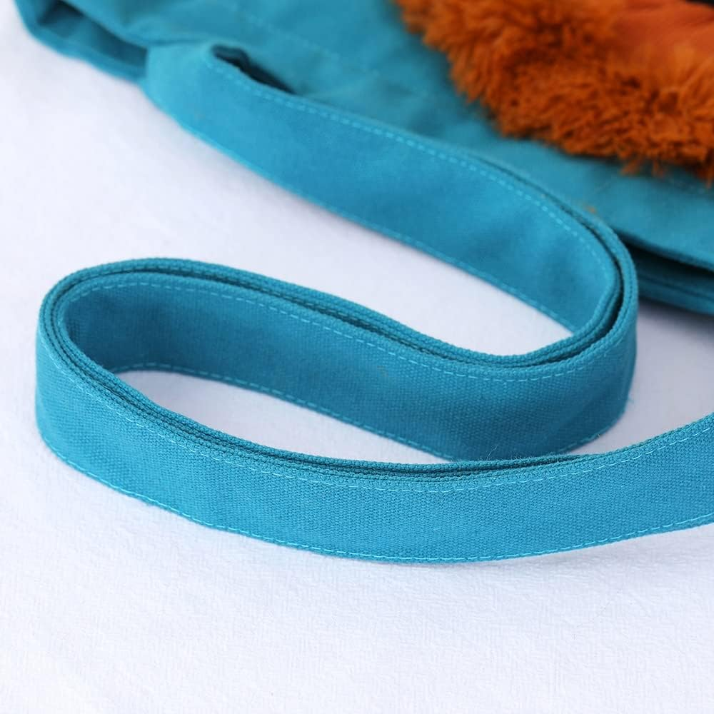 Portable Cat Puppy Bag Dog Pouch Shoulder Carry Tote Pet Shoulder Bags Single Drawstring Opening Carrying Bag Travel Tote for Doggy Doggie Yorkie for Puppies Medium Cats image number 3