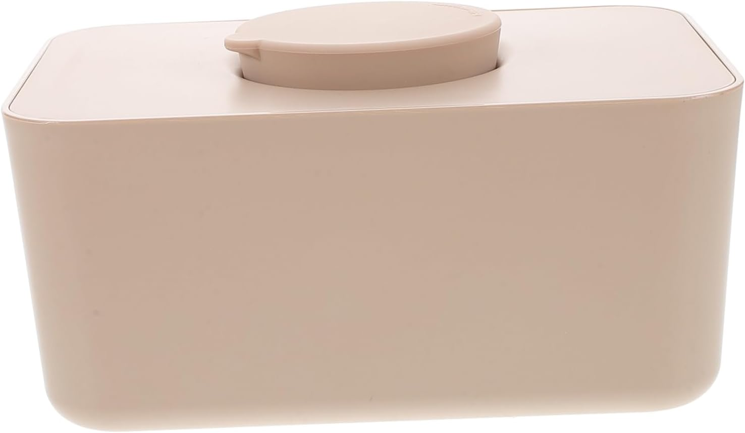 Cabilock Wet Wipes Dispenser Box Flushable Tissue Case with Silicone Lid Reusable Wipes Pouch image number 6