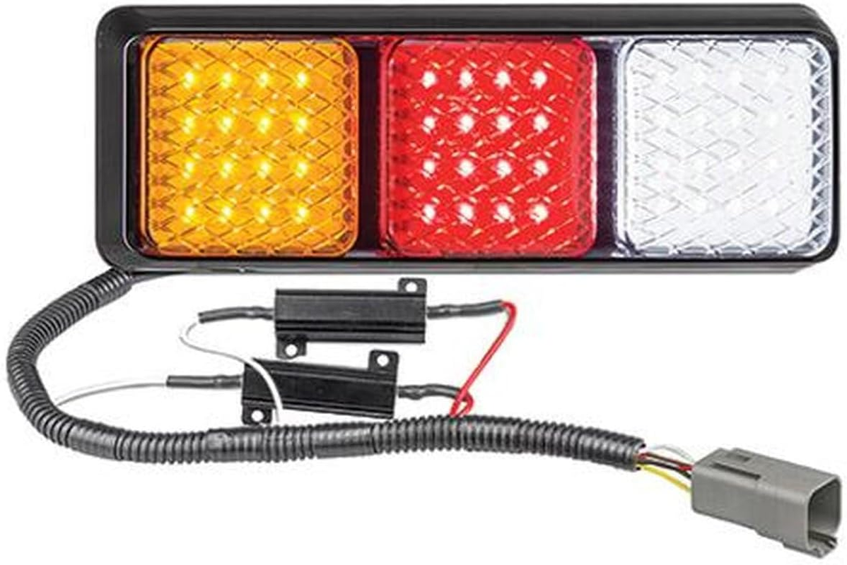 LED Autolamps 282 Series 12V LED Rear Combination Lamp with 2 X LR12 Batteries and 450 Mm Loom DT04 Connector image number 1
