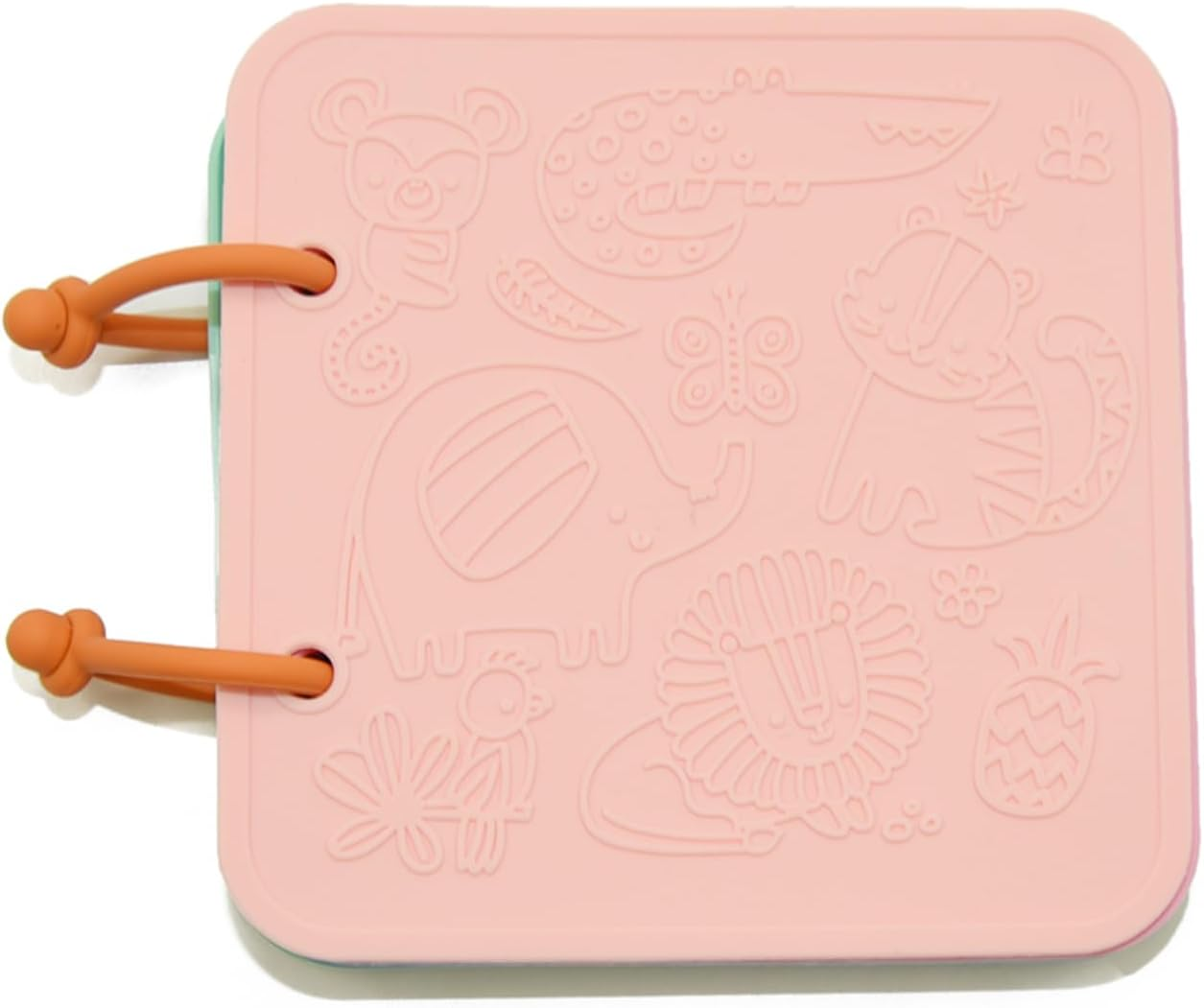 Playette Silicone Bath Fun Book and Dough Stencil Forest