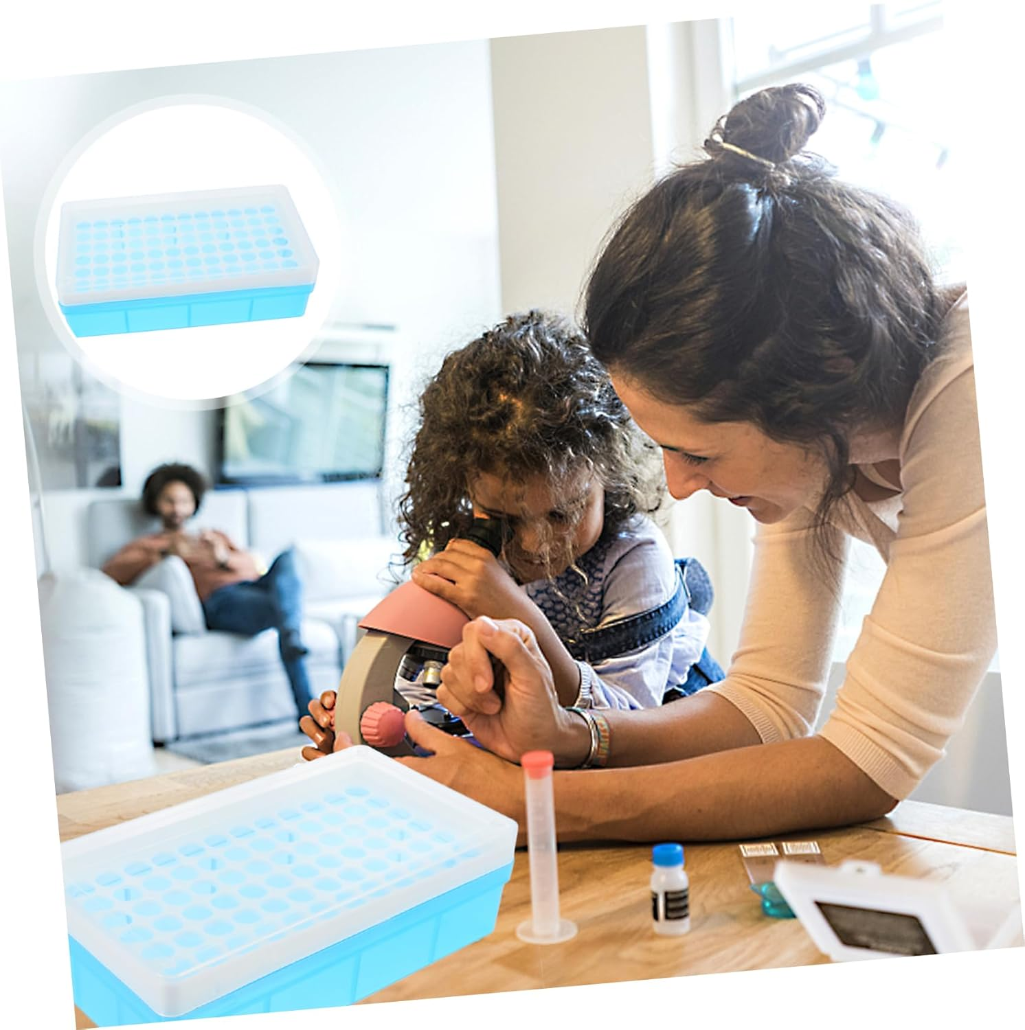 BELLIFFY Brine Shrimp Hatchery Tube and Collecting Storage Box Set, Plastic Breeding Accessories Kit with Lid for Aquarium Hatchery and Artemia Hatching, Suitable for Fish Aquatic Pets Breeding image number 3