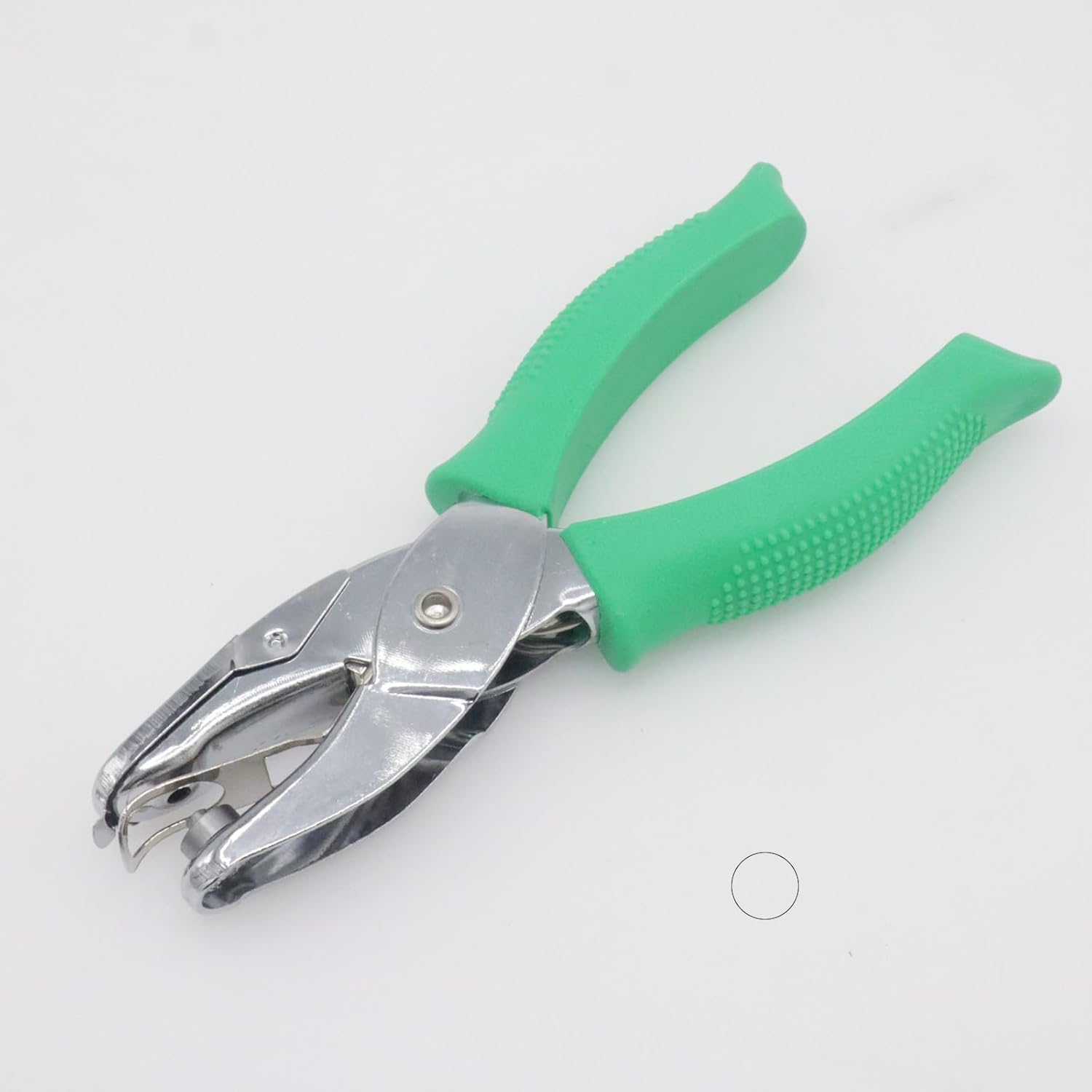 Handheld round Shape Hole Punch, 1/8 Inch Hole Size, Craft Paper Puncher, Single Pack, Ideal for DIY Projects and Office Use image number 1