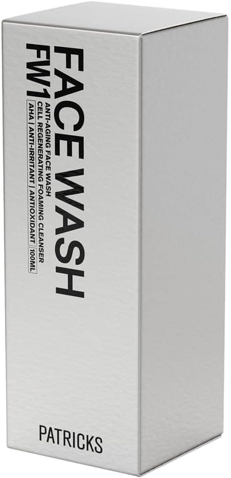 PATRICKS | FW1 Face Wash Cell Regenerating Foaming Cleanser | High Performance Grooming for Men | 100Ml image number 2
