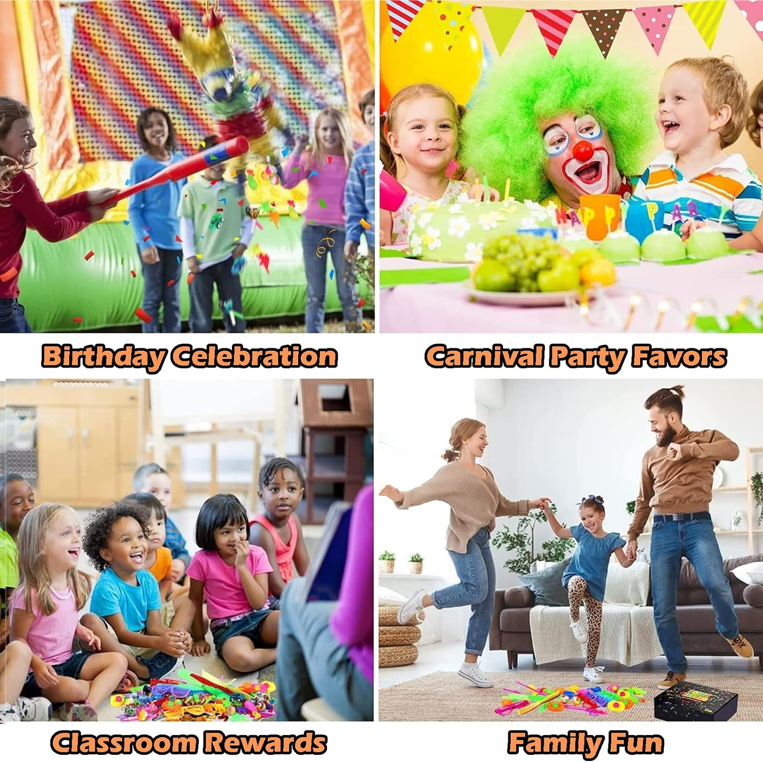 43PCS Party Favors for Kids, Goodie Bags Stuffers for Classroom Reward Prizes, Birthday Gifts Toys, Treasure Chest Toys, Carnival Prizes for Kids 3-5 6-8 8-12