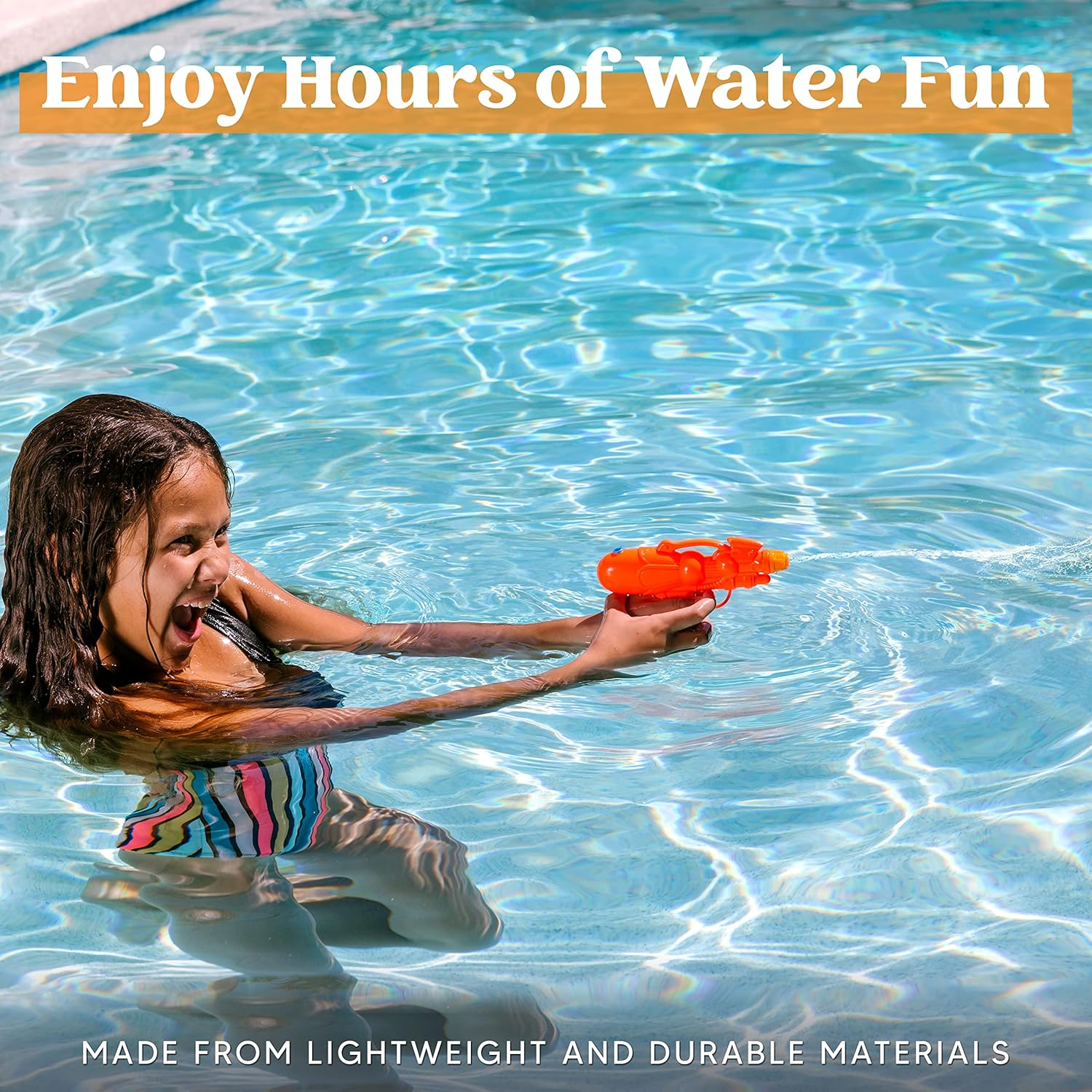 Sloosh 36 Packs Water Gun Toys, Assorted Colors Mini Water Blasters for Pool Play, Party and Outdoor Fun for Boys & Girls image number 5