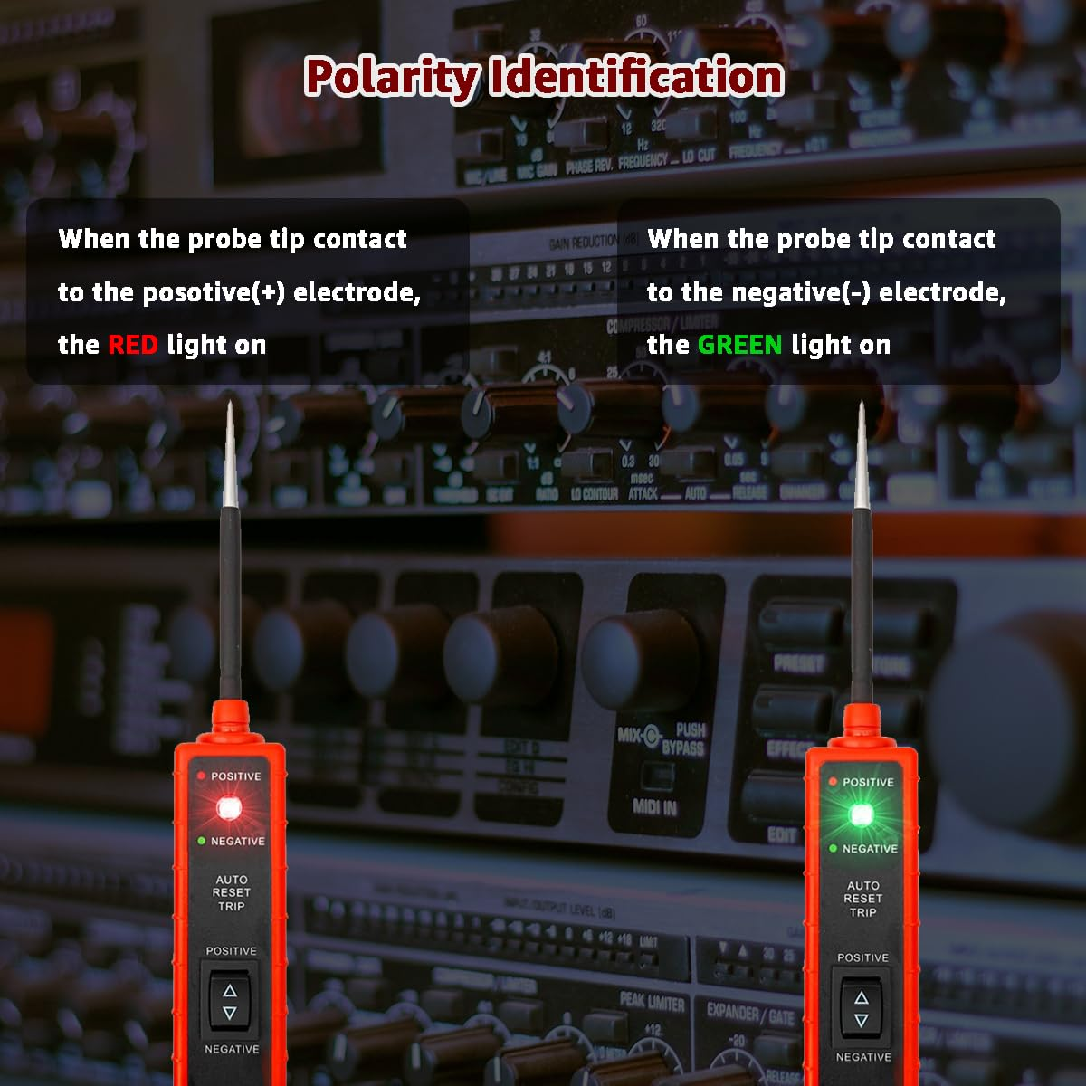 ITEQ Power Circuit Probe Tester, 6V-24V DC Test Light, Automotive Short Circuit Located and Component Activated, 12V Auto Electrical Tester, Polarity Identify with LED Light, Overload Protection image number 2