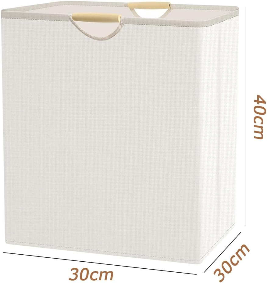 MOTRAIN Laundry Basket, 36L Foldable Laundry Hamper Bathroom Storage with Handle, Laundry Basket for Bedroom, Bathroom, Dorm, Laundry Room