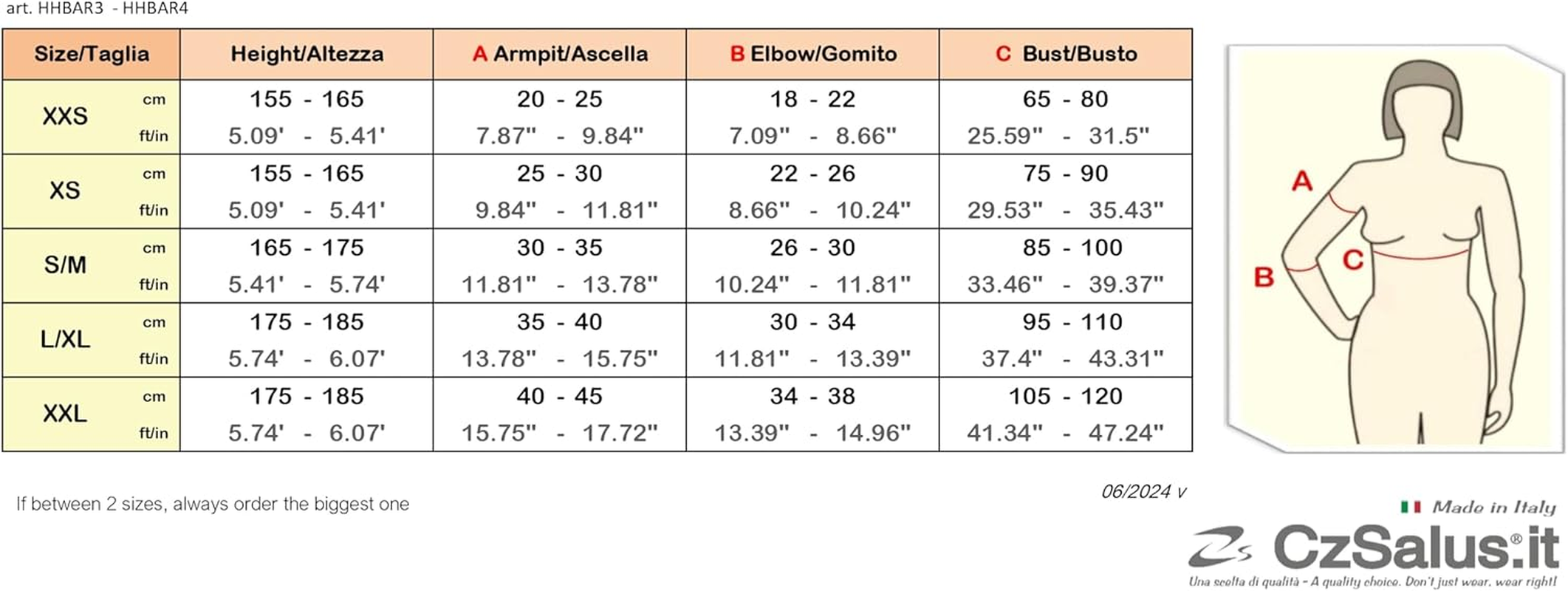 Czsalus Flat Knit High Compression Mini Top, Massaging Arms Sleeves for Lipedema, Lymphedema Diseases image number 2