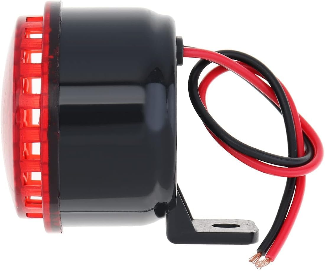 Car Back-Up Alarm with Wire/Light, 105Db Universal Waterproof Reversing Horn, 12V-24V image number 3