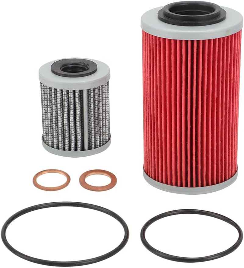 Can-Am Spyder SE5 Oil Filter W/Extended Trans Filter with Seal Kit image number 3