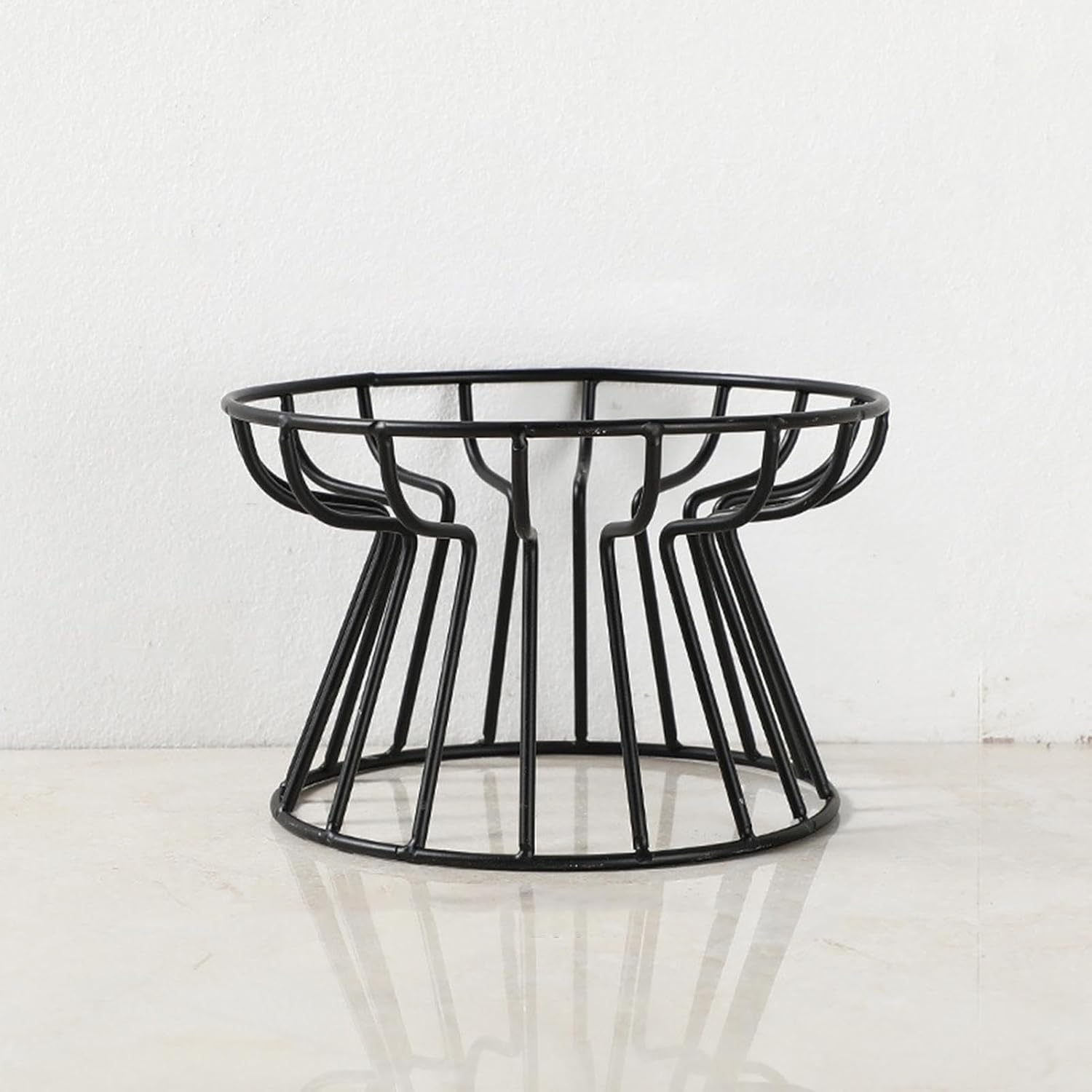 Elevated Cat Food Bowl - Ceramic Whisker Friendly Ceramic Elevated Pet Foods Bowls, Cat Bowl with Metal Stand | Kitten Dish Pet Food and Water Feeding Station for Indoor Kitty Small Dog image number 1