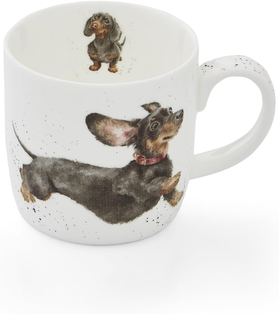 Portmeirion Wrendale Designs That Friday Feeling 0.3L Dachshund Mug image number 3