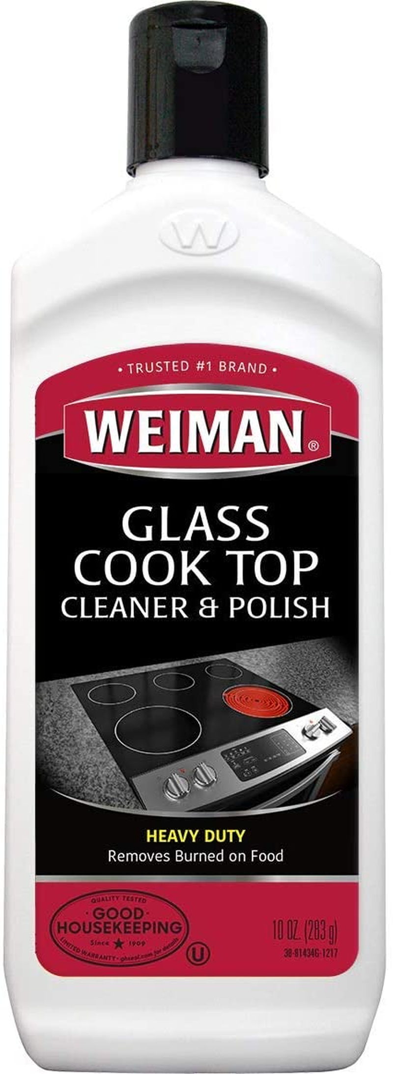 Weiman Glass Cook Top Heavy Duty Cleaner & Polish, 10 Oz image number 1