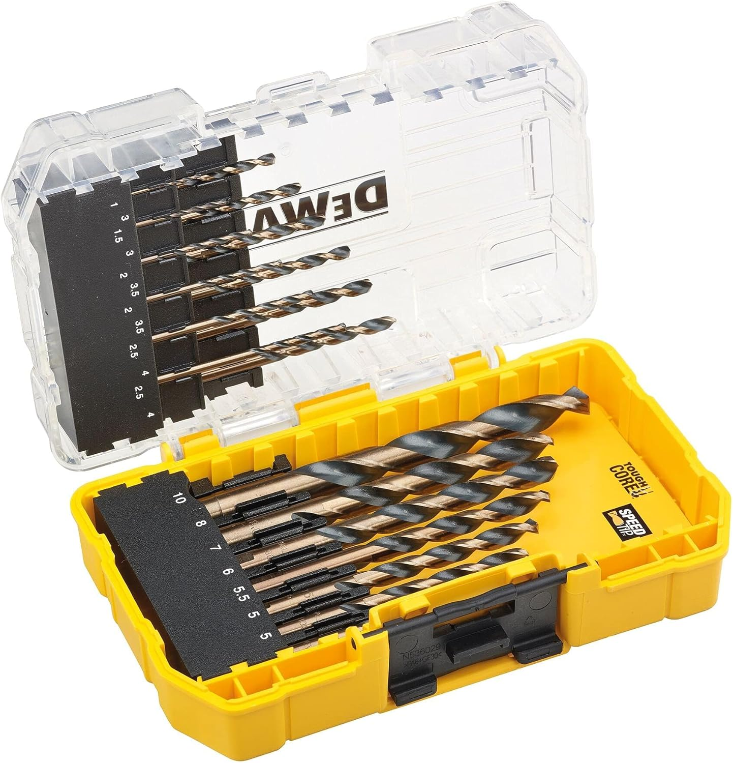 DEWALT 19PC HSS Black and Gold Drill Set