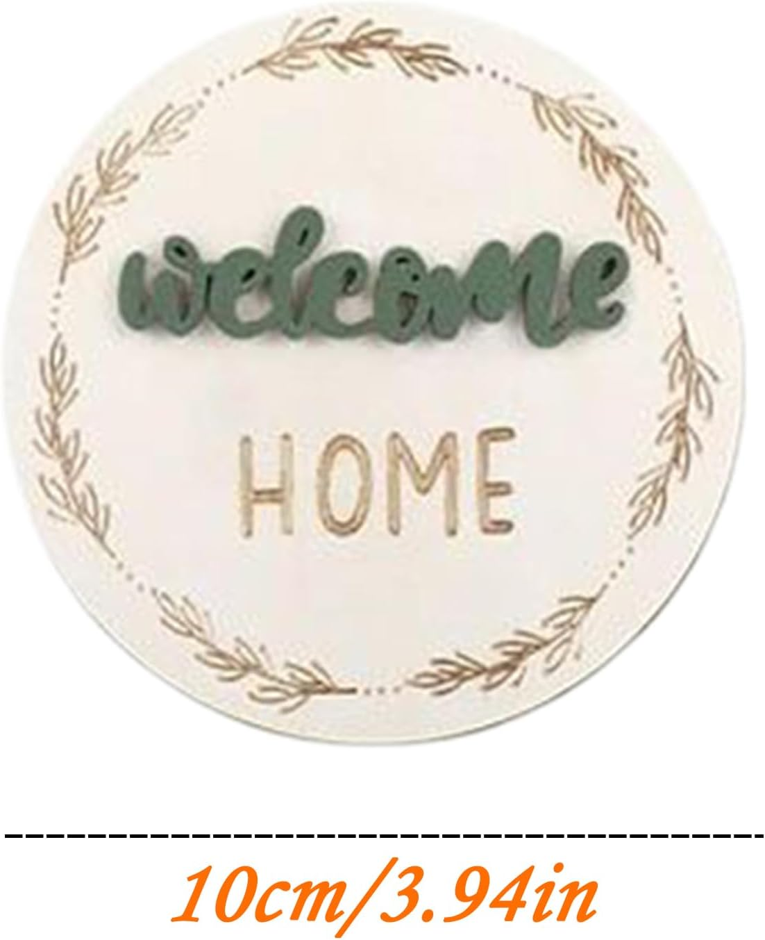 Baby Monthly Birthday Card - 3D Announcement Disc for Photos 7 Pieces | Decorative Discs Marking Month, Photo Cards Evolution Birth Boys Girls image number 1