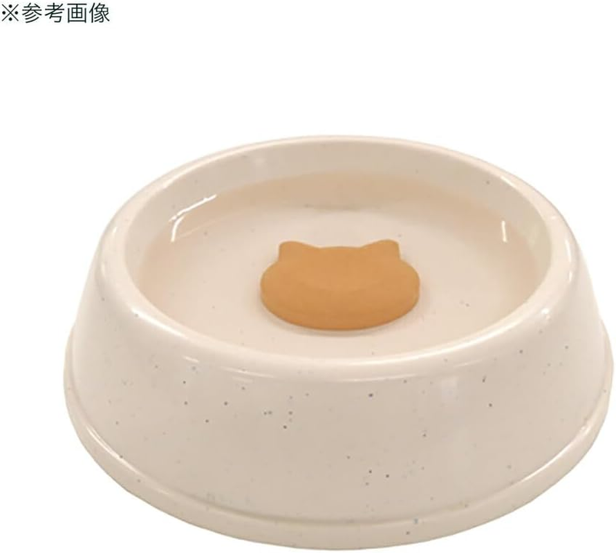 GEX Pure Crystal PON on Dish, Soft Water, Ceramic, Lower Urinary Tract Health Maintenance for Cats, 1 Piece [Approx. 1 Month Supply] image number 3