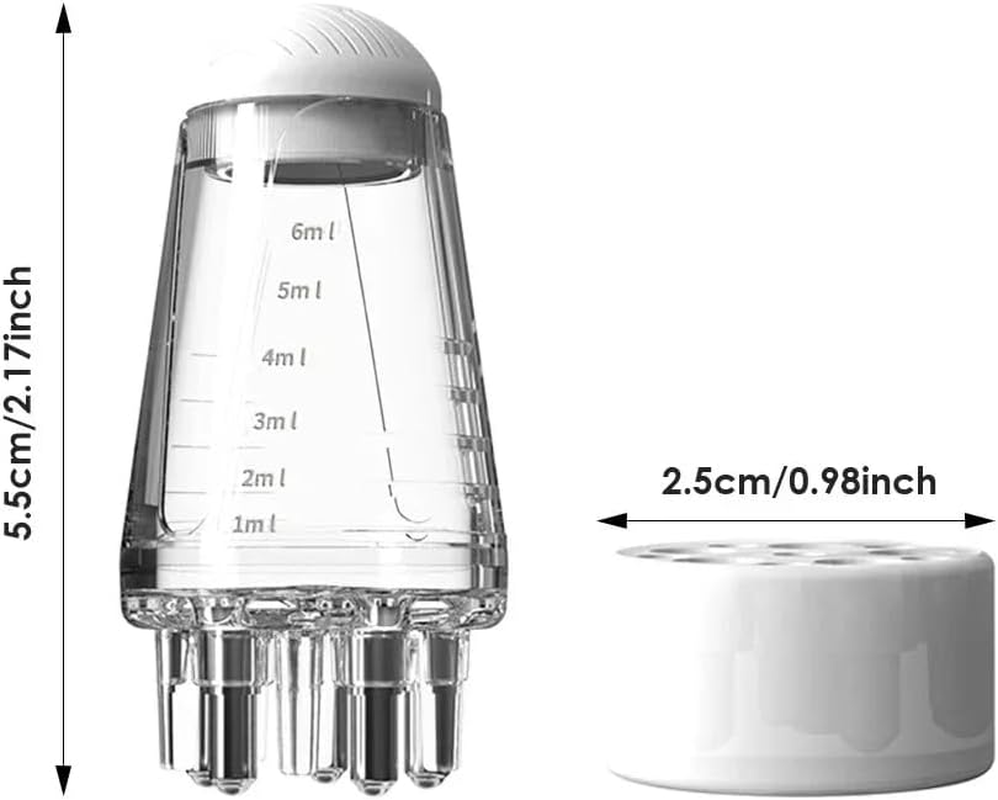 ARFUKA Hair Oil Applicator Scalp Applicator Comb Precision Serum Dispenser for Massage, Hair Growth, Follicle Care & Thinning Hair Treatment Pack of 2 image number 1