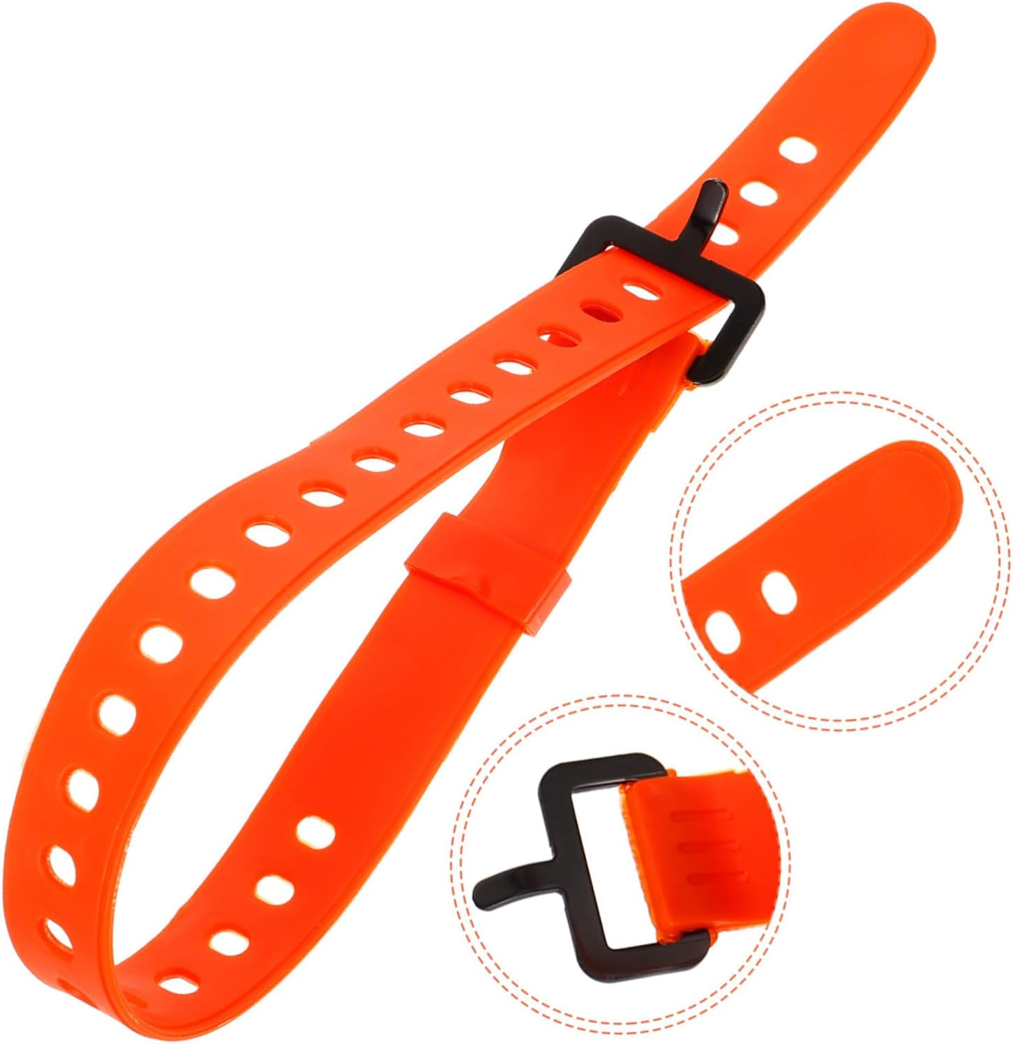 GOOHOCHY Camping Buckle Straps Heavy Duty Luggage Straps Rubber Tension Bag Luggage Fixing for Outdoor image number 2