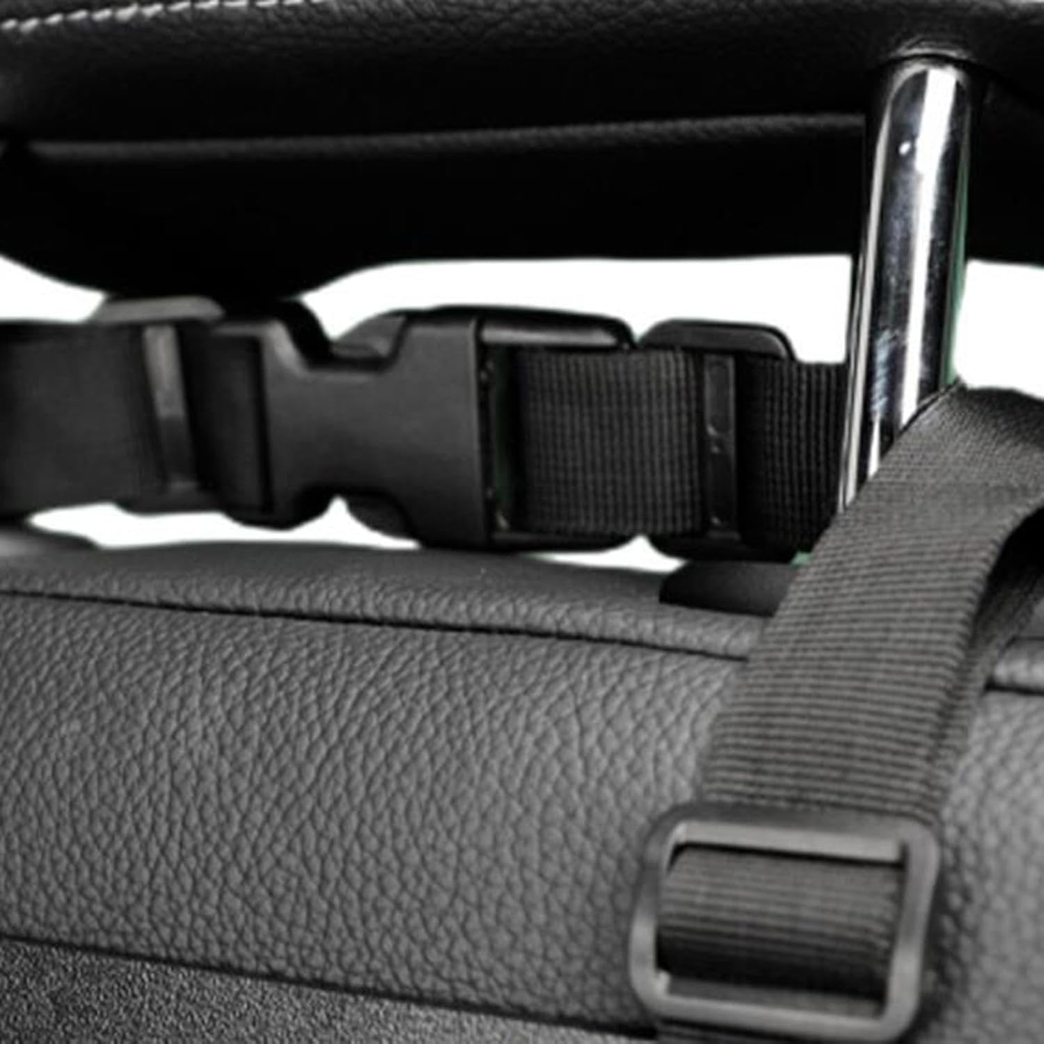 Molle Panel for Vehicles, Back Seat Organizer, Seat Back Organizer, Sturdy Car Storage Rack, Modular Storage image number 4