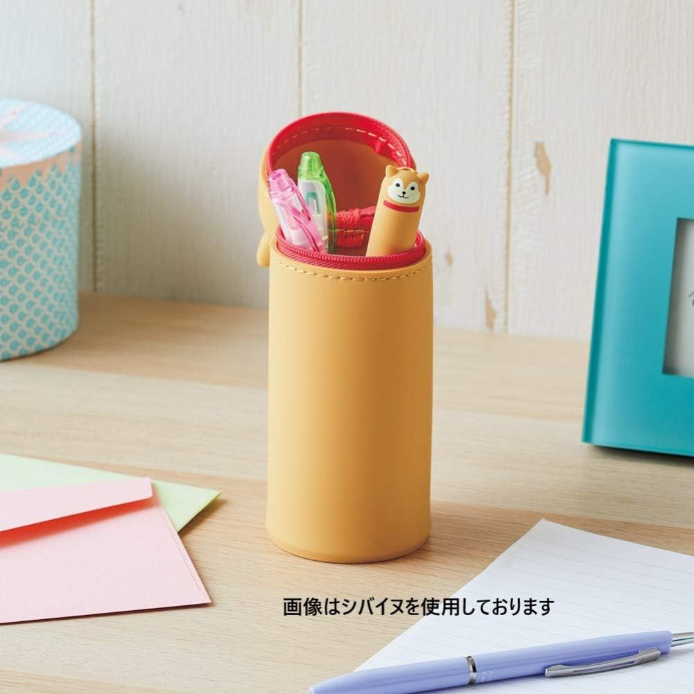 Lihit Lab SMARTFIT Punilabo Stick Scissors, Shibainu A7803-2 - Mikeneko image number 5