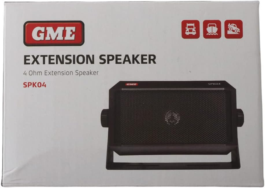 GME SPK04 4Ohm Extension Speaker Box/Lead & Plug Black image number 2
